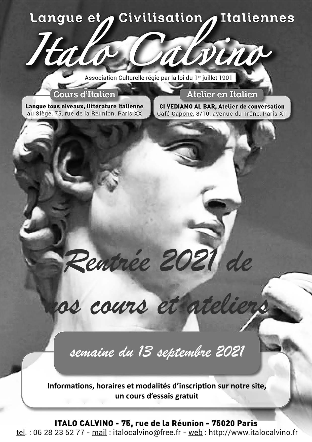Affiche rentrée 2021